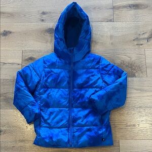 Warm Blue Puffer Jacket
